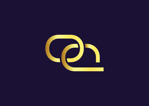 Luxury Gold OQ Monogram Logo design. Luxury Minimalist Corporate Branding And Identity Design For Business