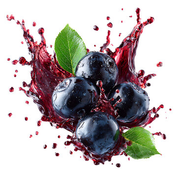  Aronia slices exploding in juice splas png (4).png