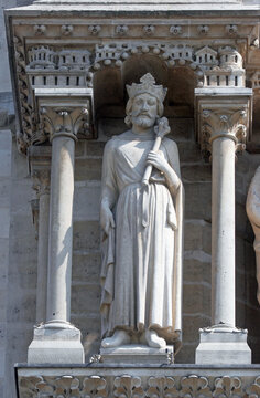The King, Notre Dame Cathedral, Paris