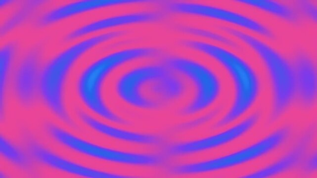 Abstract Neon Ripple Background Loop
