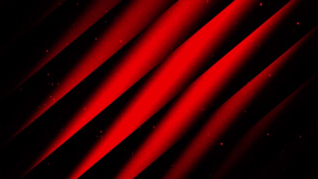 Abstract diagonal red light bands on black background minimal dark pattern suitable for graphic design, backgrounds, banners, and web templates.