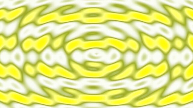 Abstract Yellow Ripple Wave Background Loop