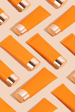 Skincare product pattern