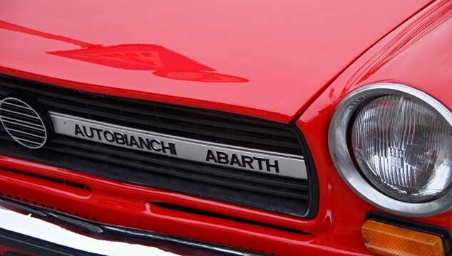 Autobianchi Abarth classic front fascia with headlight