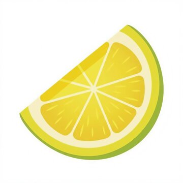 slice of lemon illustration 