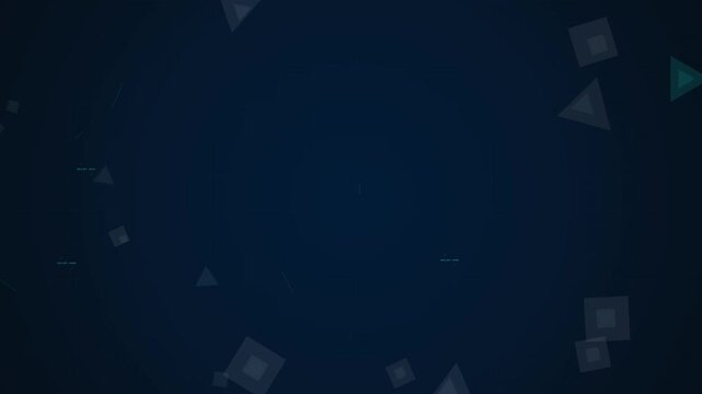 Minimalist Flowing Polygons Background Loop