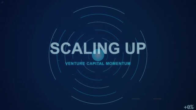 Venture Capital Momentum Scaling Up Business Growth Animation