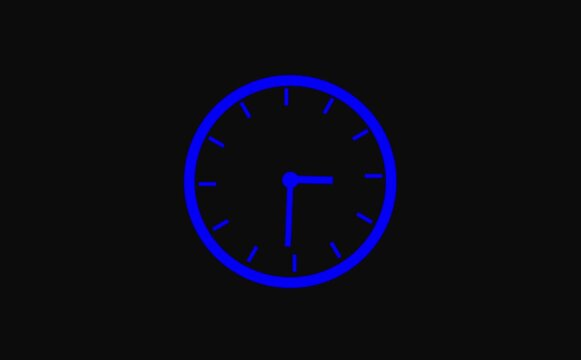 Time lapse of spinning clock animation in 12 Hour. Seamless motion animated footage. White colored watch with hands move . Clock Counting Down 24 Hour Day Fast Speed. Clock with moving arrows.Ab