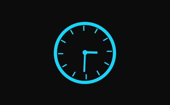 Time lapse of spinning clock animation in 12 Hour. Seamless motion animated footage. White colored watch with hands move . Clock Counting Down 24 Hour Day Fast Speed. Clock with moving arrows.Ab