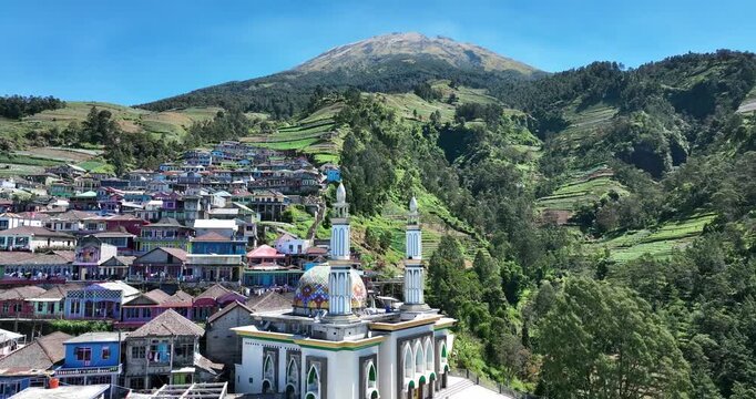 Aerial view of Nepal Van Java