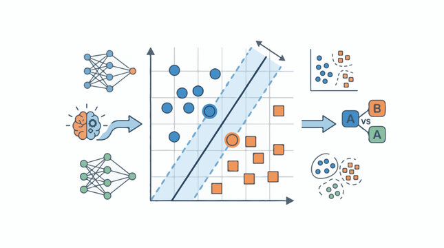 Machine learning concept data classification and neural networks
