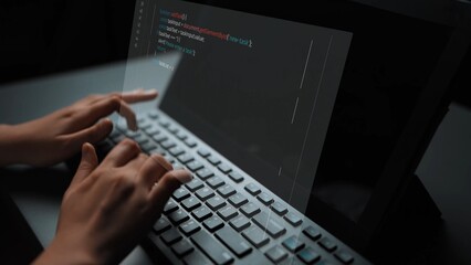 Obraz na płótnie Canvas programming for task manager user interface, handling form submission, input validation, task list rendering, and exception alerts with dynamic DOM interaction Marrow