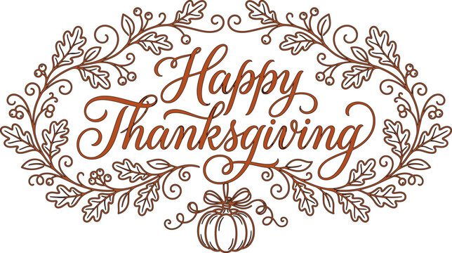 Warm wishes for a joyous happy thanksgiving celebration