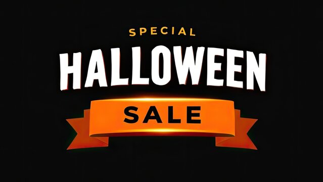 Halloween sale spooky special offers and discounts for the holiday
