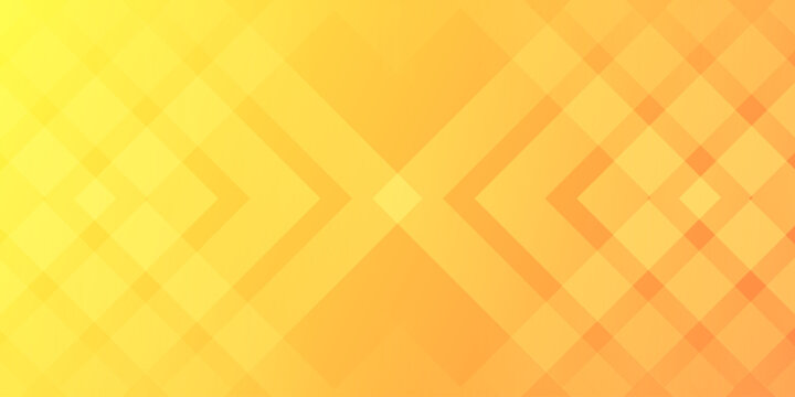 Vibrant abstract geometric background featuring a smooth yellow and orange gradient, with a dynamic pattern of intersecting diagonal lines forming modern diamond shapes for versatile design projects