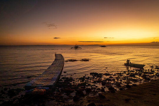 Beach sunset @ Donsol, The Philippines
