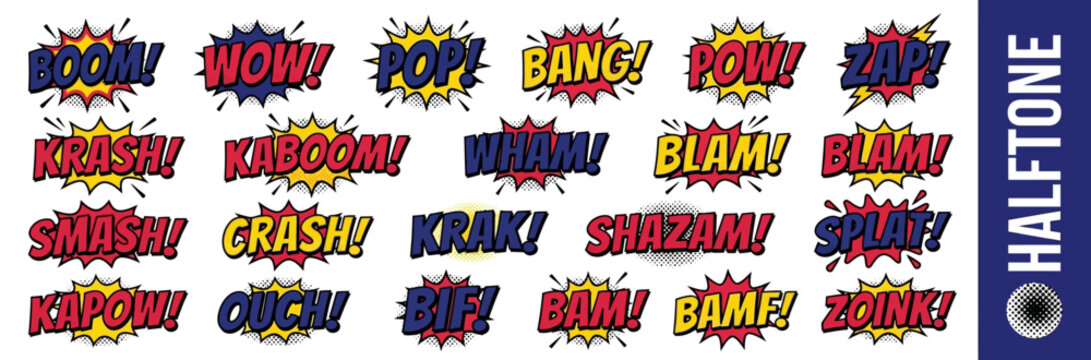 Comic Book Sound Effects Collection