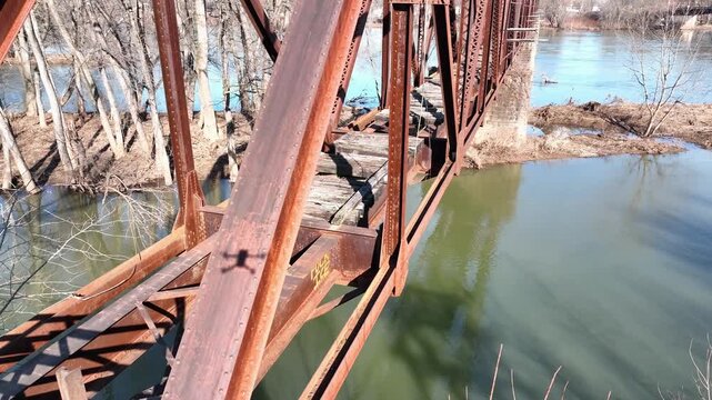 abandoned railroad bridge - Northern Pennsylvania 1
