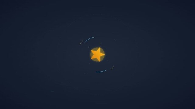 premium star rating review feedback quality motion animation