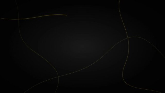 Luxury Black Marble Gold Vein Motion Background