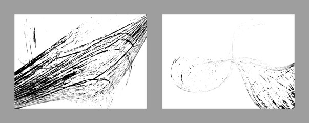 Fototapeta premium vector illustration of an abstract landscape