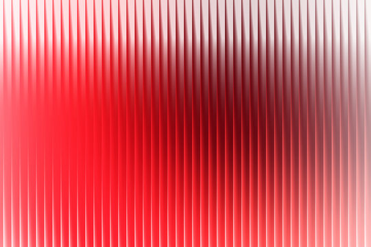 Abstract red background with vertical stripes and soft gradient lighting