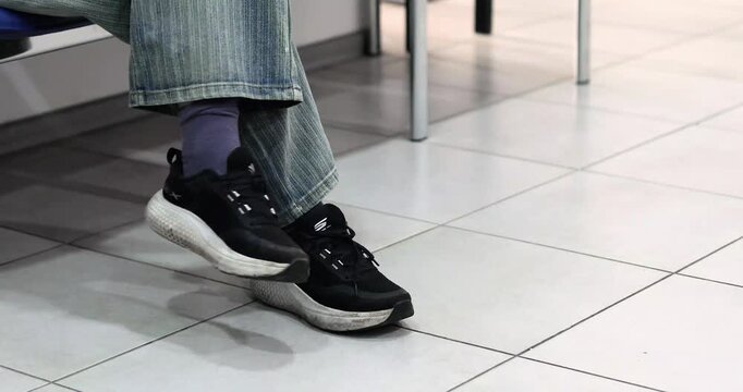 Waving your leg while waiting in a public place. The Psychology of Waiting