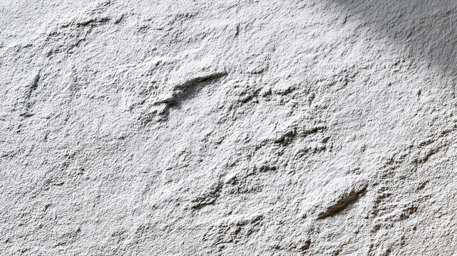 Minimalist White Plaster Wall Texture Background with Modern Interior Style