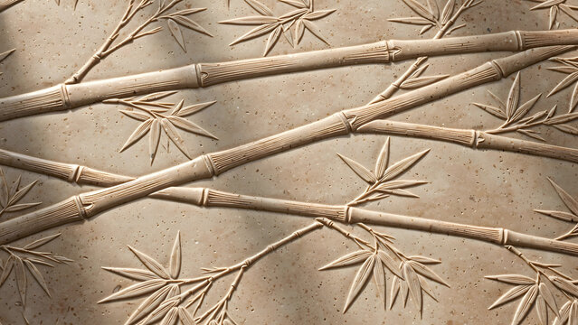 background of  bamboo