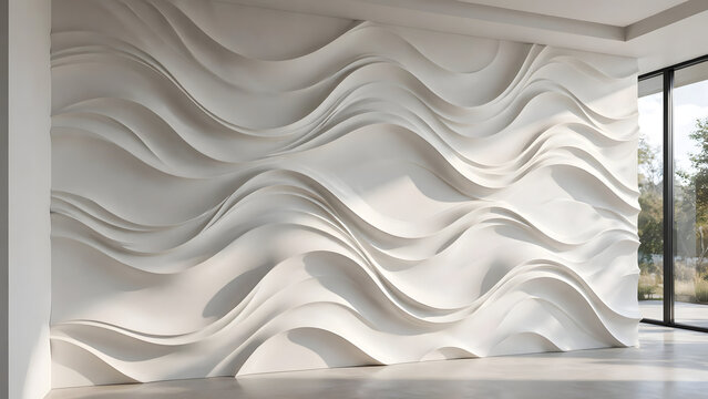 white curtains with white background
