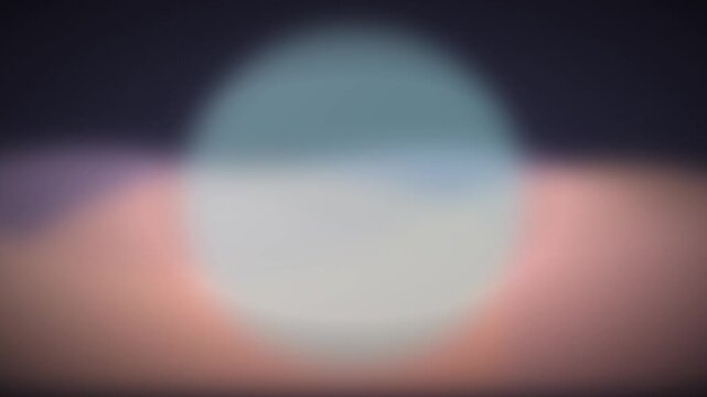 Retro Pastel Gradient Flow With Old Projector Vignette