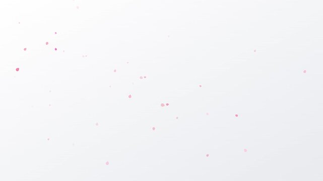 Romantic Cherry Blossom Pink Wedding Invitation Loop