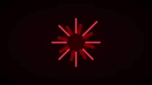 royal crimson rhythmic sound wave circular pattern