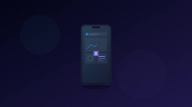 mobile phone smartphone app ui interaction motion animation