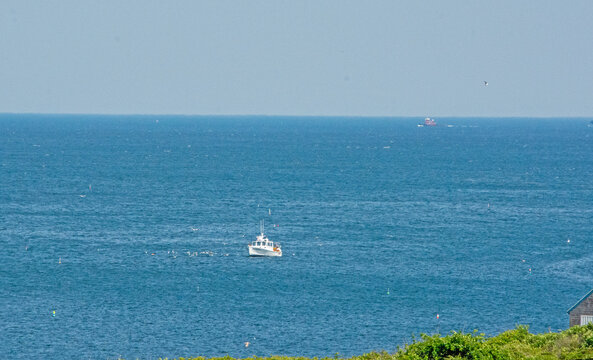 boat on the sea