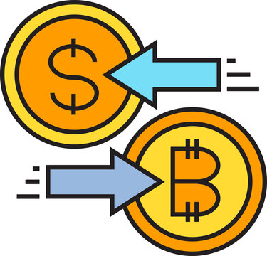 Crypto Currency Exchange Icon
