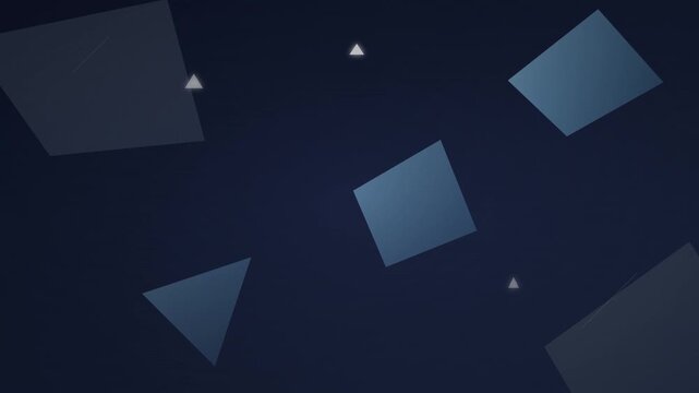 sharp polygon shards abstract tech vector motion background