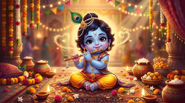 janmastami background