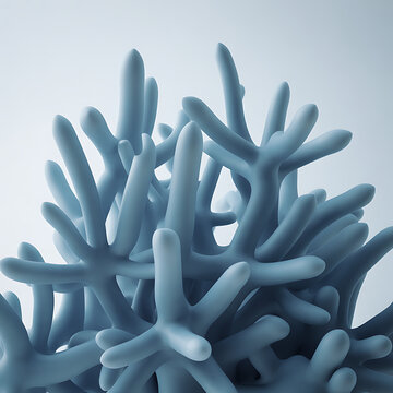 3D under water flower/ marjan flower under water