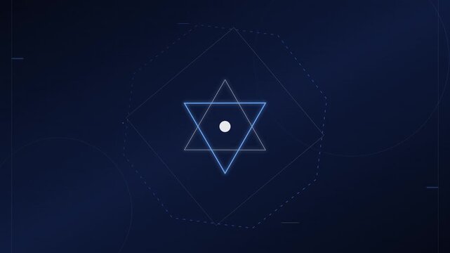 modern corporate navratri geometric vector loop backdrop