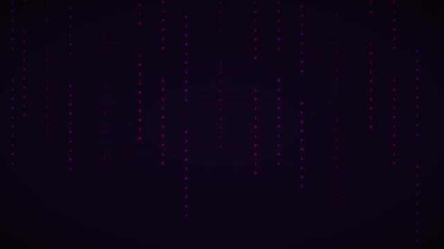 Modern Cyber Pink Abstract Digital Code Background