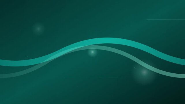 sleek aqua optical light wave vector animation