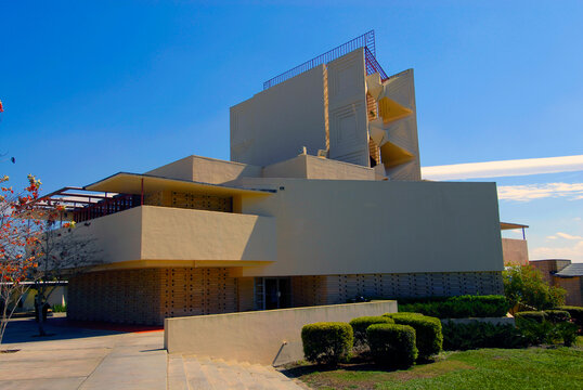 Annie Pfeiffer Chapel at Florida Southern College FSC at Lakeland Central Florida United States . 07.20.26
