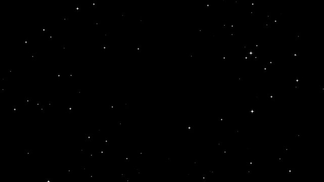 Glowing glitter trail animation, magic line dust, pixie dust path, , magic glitter sparkle trail,shimmer particles motion on black background. 4k