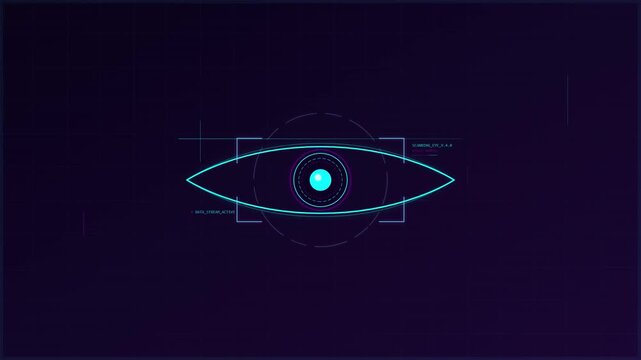 sleek eye visibility view vision monitoring animation