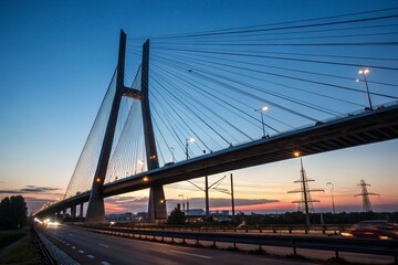 Fototapeta premium bridge at night