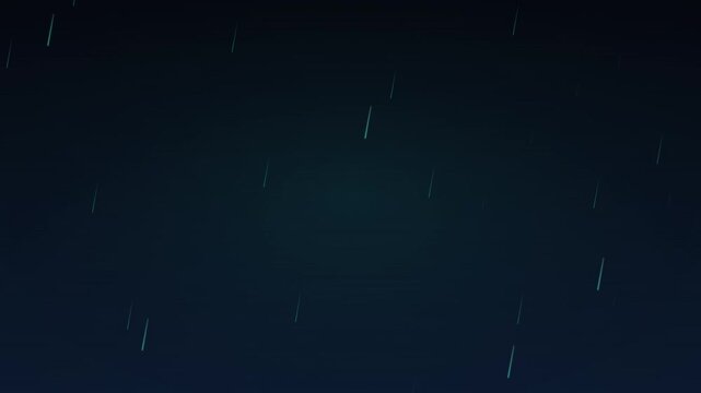 Modern Web Header Rain In Teal And Green