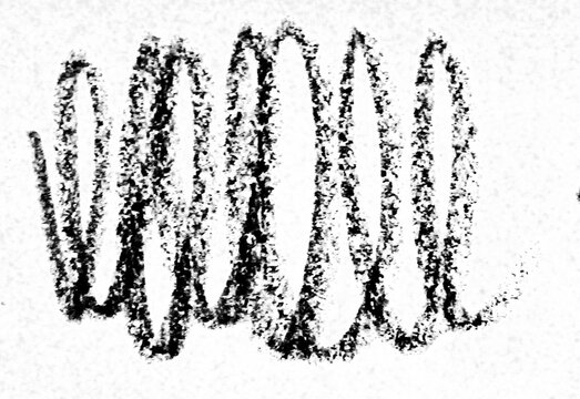Abstract hand drawn charcoal scribble loop isolated on a transparent background. Rough freehand sketch with a textured artistic effect, ideal for modern graphic design, branding, stationery, posters.