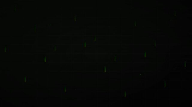 neon lime digital rain falling on cyberpunk background