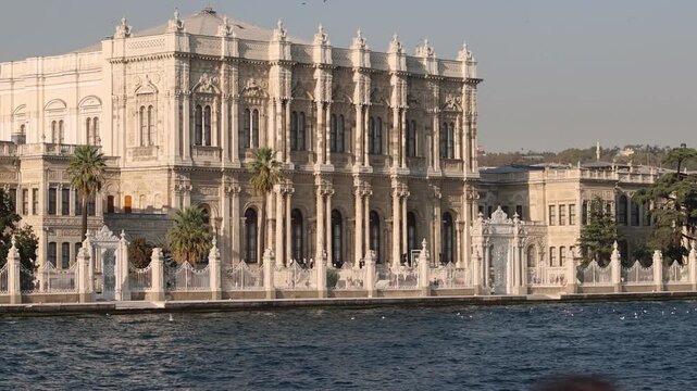 Sightseeing at a Bosporus Cruise, Istanbul, Turkey